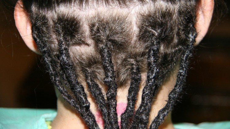 آموزش در حال کردن مو (دردلاک)
