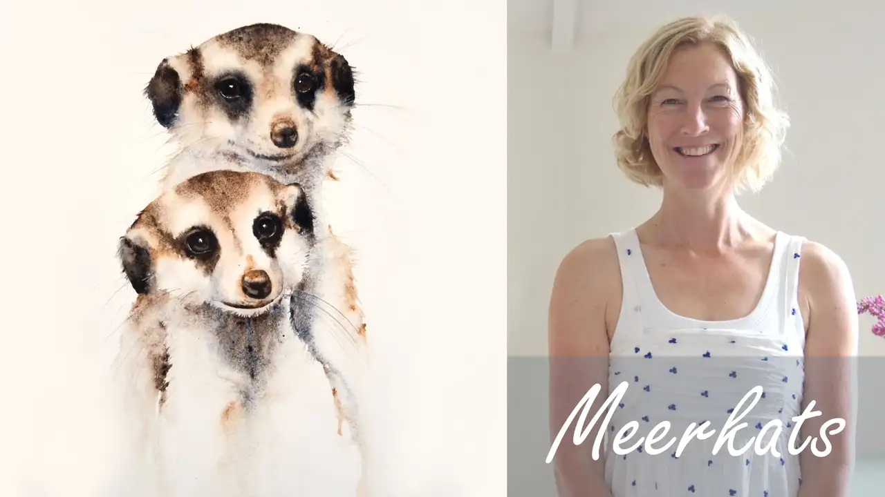 میرکت‌ها: کارگاه آموزشی آبرنگ آزاد و روان با جین دیویس

