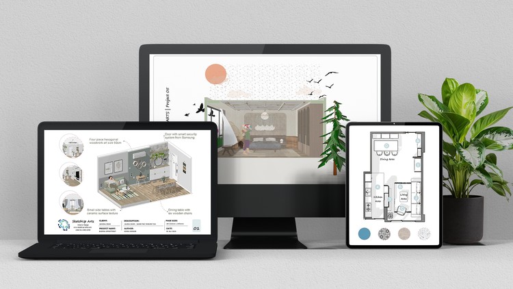 آموزش ارائه‌های طراحی کانسپت را با SketchUp و LayOut استاد شوید
