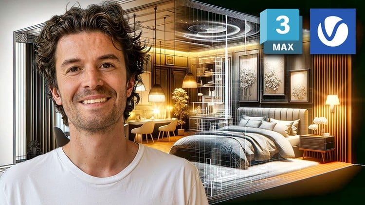 آموزش حرفه‌ای رندر سه‌بعدی فوتوریالیستیک با 3ds Max و V-Ray
