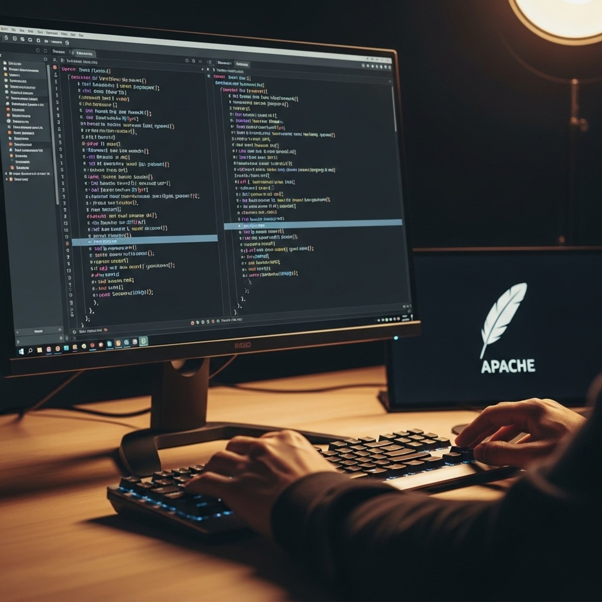 آموزش ساخت و راه‌اندازی سایت‌های آموزشی PHP با وب‌سرور Apache
