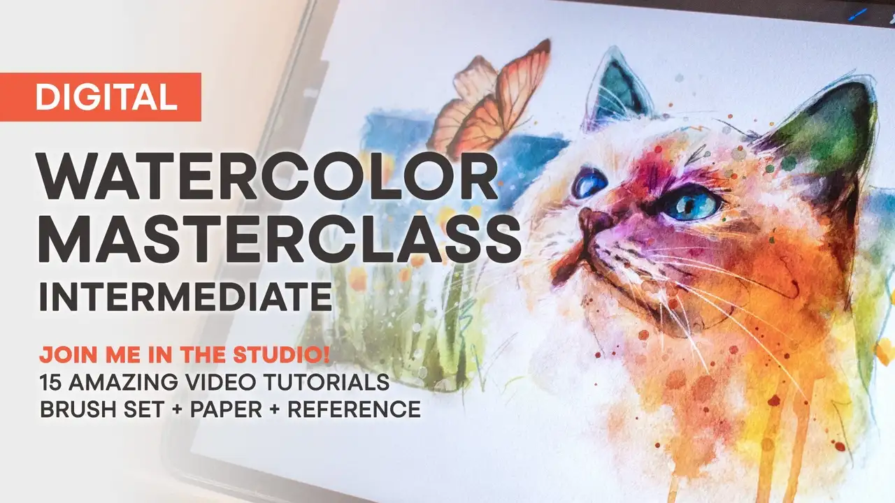 آموزش تخصصی پروکریت آبرنگ: ارتقاء مهارت‌های نقاشی دیجیتال شما
