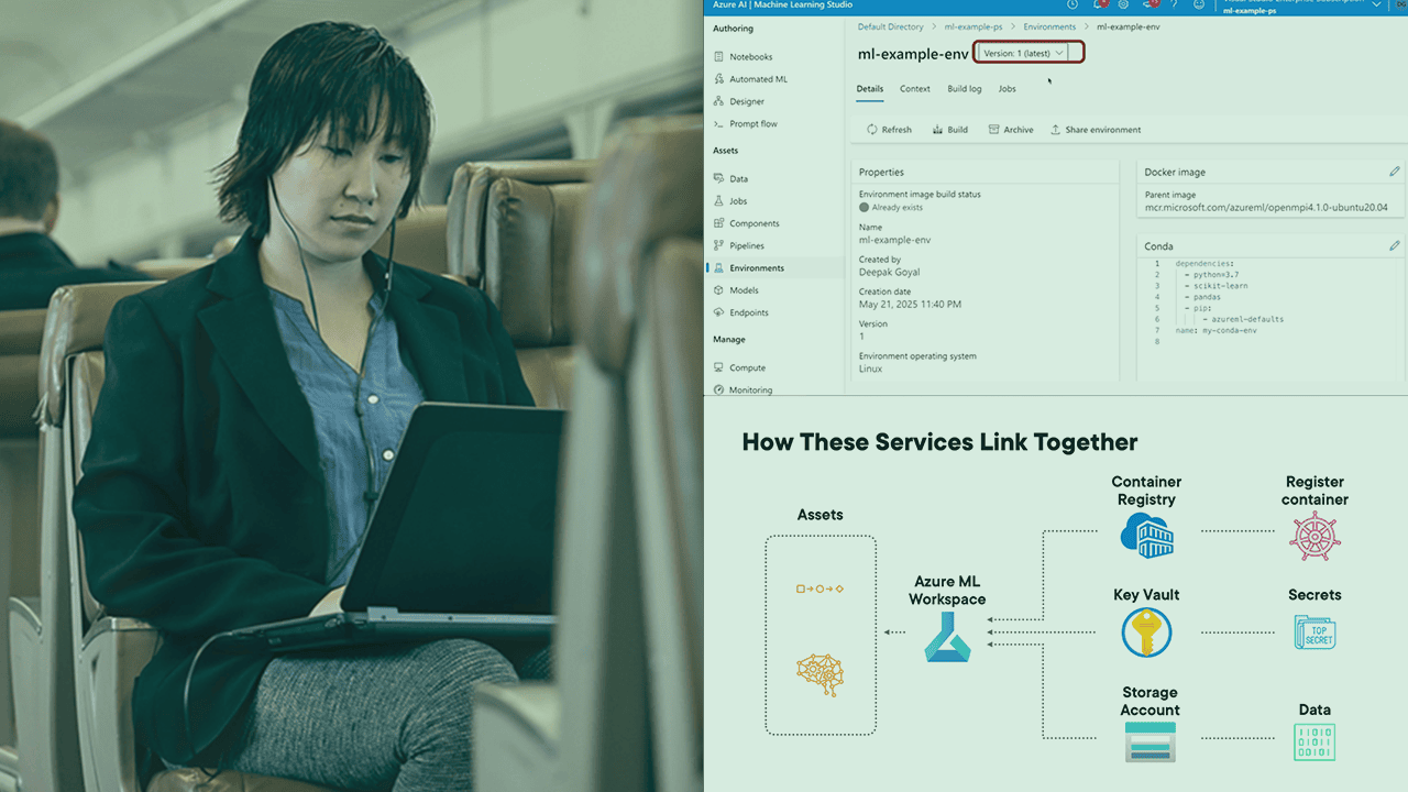 آموزش مبانی محیط کاری Azure ML