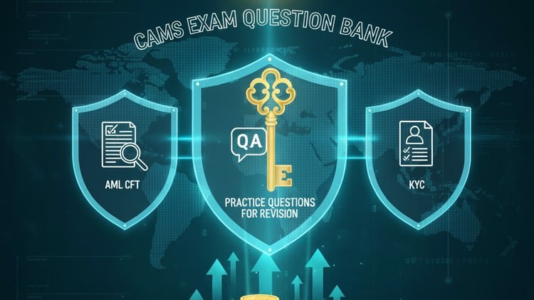 بانک سوالات آزمون CAMS - آزمون آزمایشی ACAMS - AML CFT KYC

