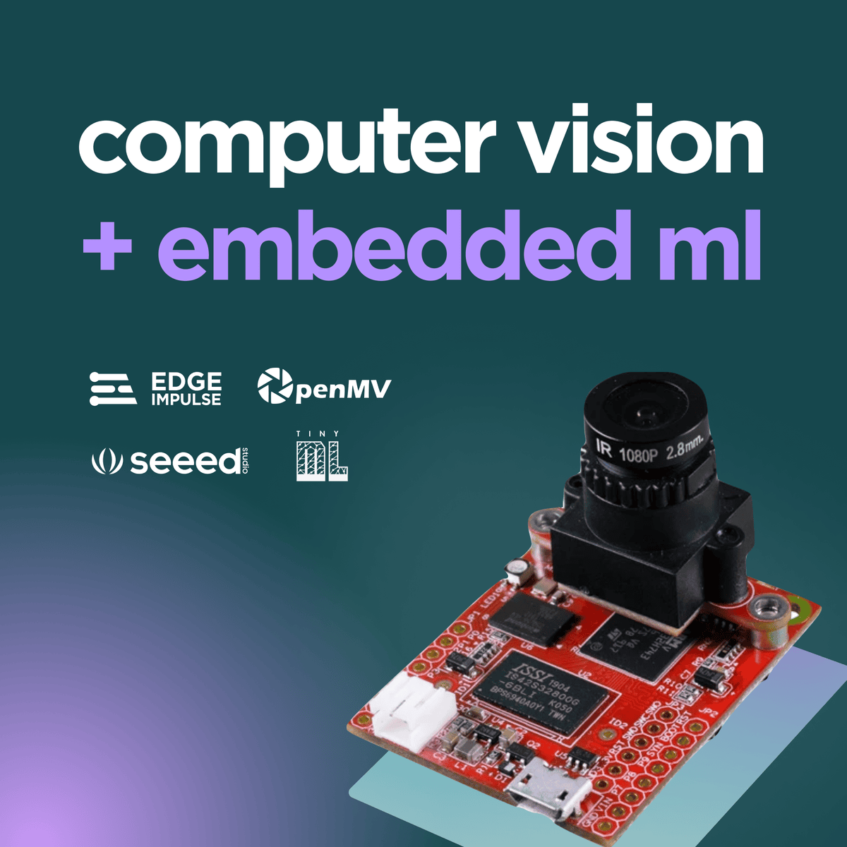 آموزش بینایی ماشین با یادگیری ماشین تعبیه‌شده (Embedded ML)