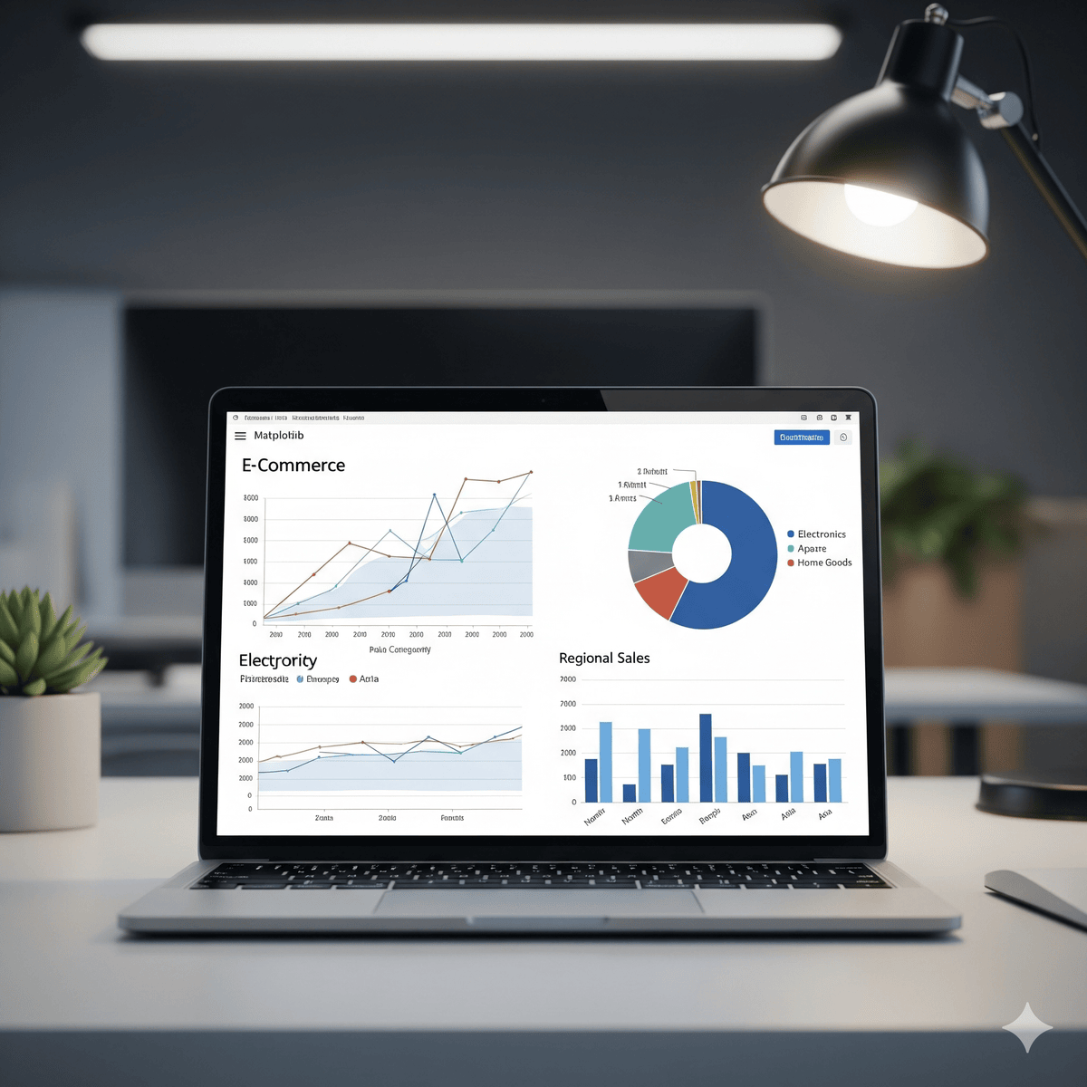 آموزش Matplotlib در پایتون: بصری‌سازی داده‌های تجارت الکترونیک