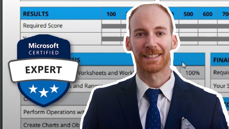 آزمون MO-201 متخصص حرفه‌ای اکسل 2019
