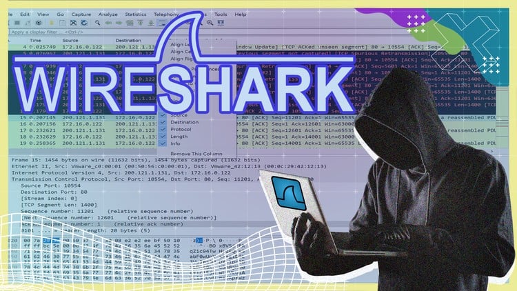 آموزش جامع Wireshark: ضبط و تحلیل حرفه‌ای بسته‌های شبکه

