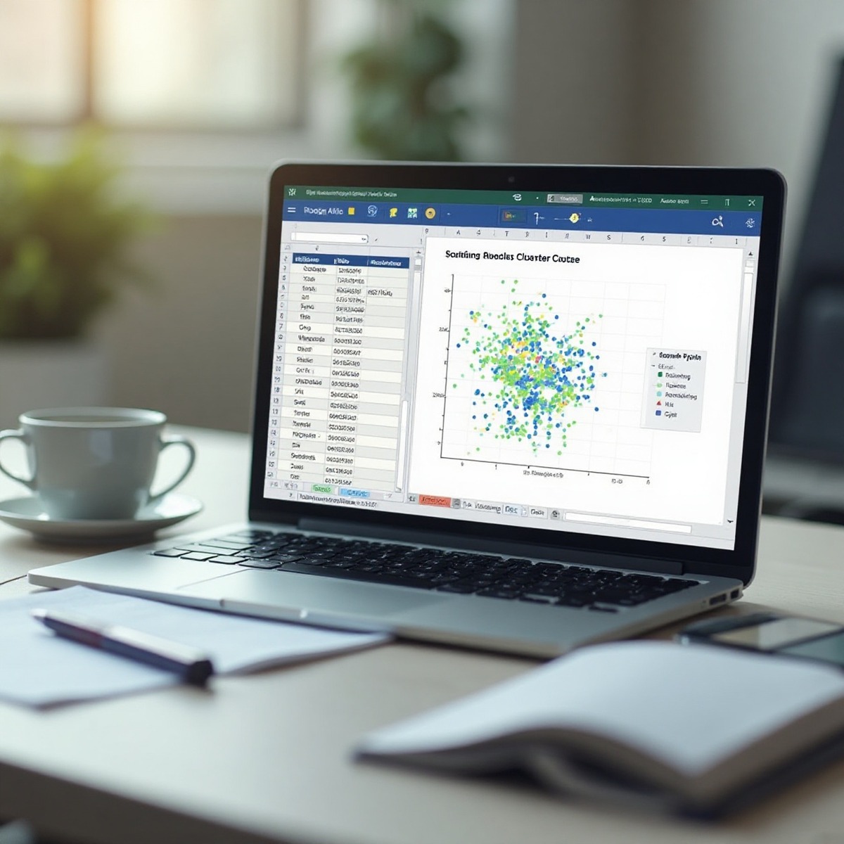 آموزش اکسل: پیاده‌سازی و ارزیابی خوشه‌بندی بدون نظارت (Unsupervised Clustering)