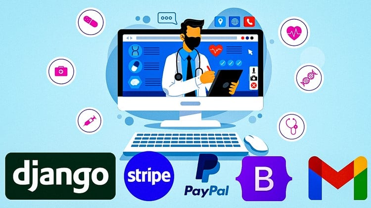 آموزش سیستم مدیریت بیمارستان با Django

