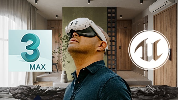 از تری دی اس مکس تا متا کوئست با استفاده از آنریل انجین: آموزش گام به گام

