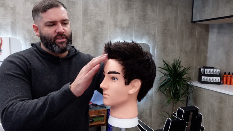 آموزش مدل موی مردانه قیچی برای مبتدیان | مهارت‌های آرایشگری

