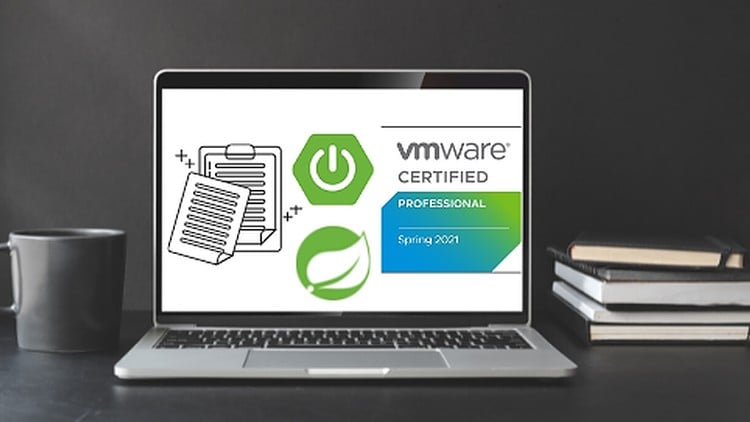 آزمون‌های شبیه‌سازی جامع VMware Spring Professional Certification
