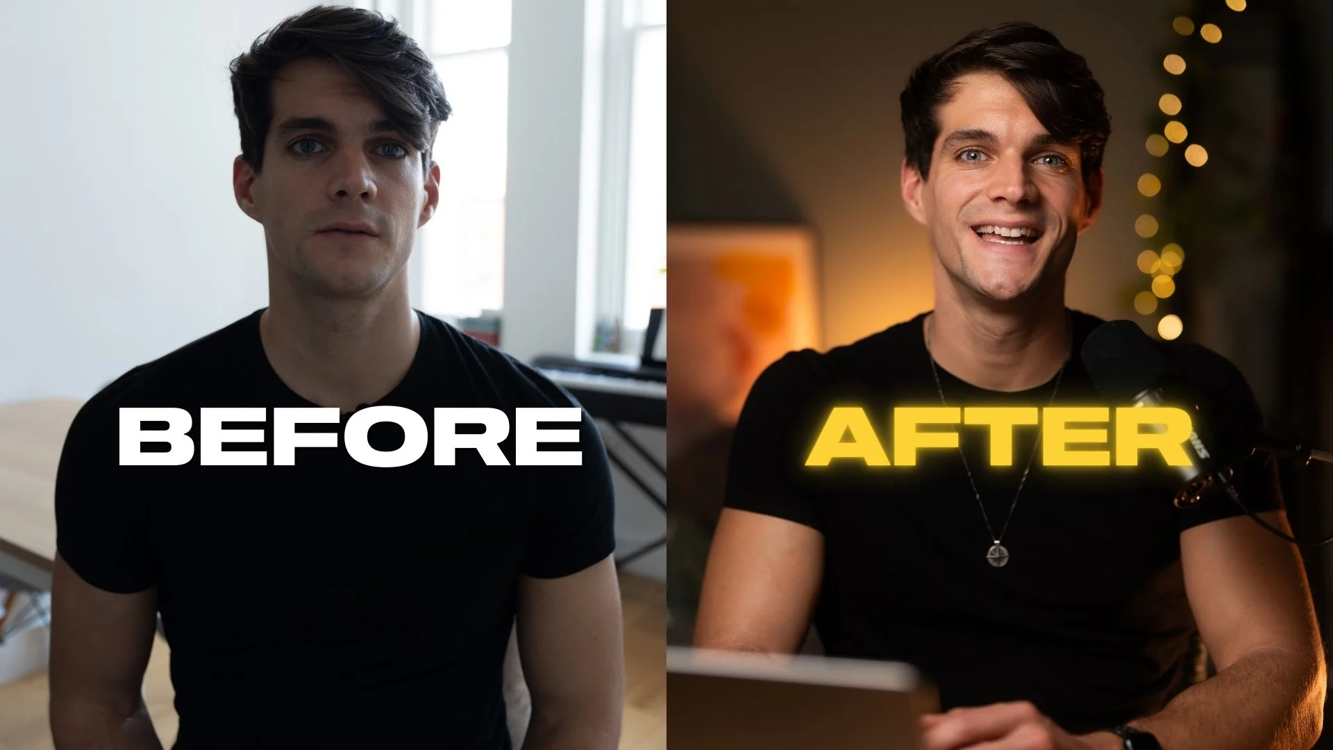 آموزش تبدیل هر اتاق به استودیوی حرفه‌ای (یوتیوب، اینستاگرام، تیک تاک، یوتیوب شورتس)

