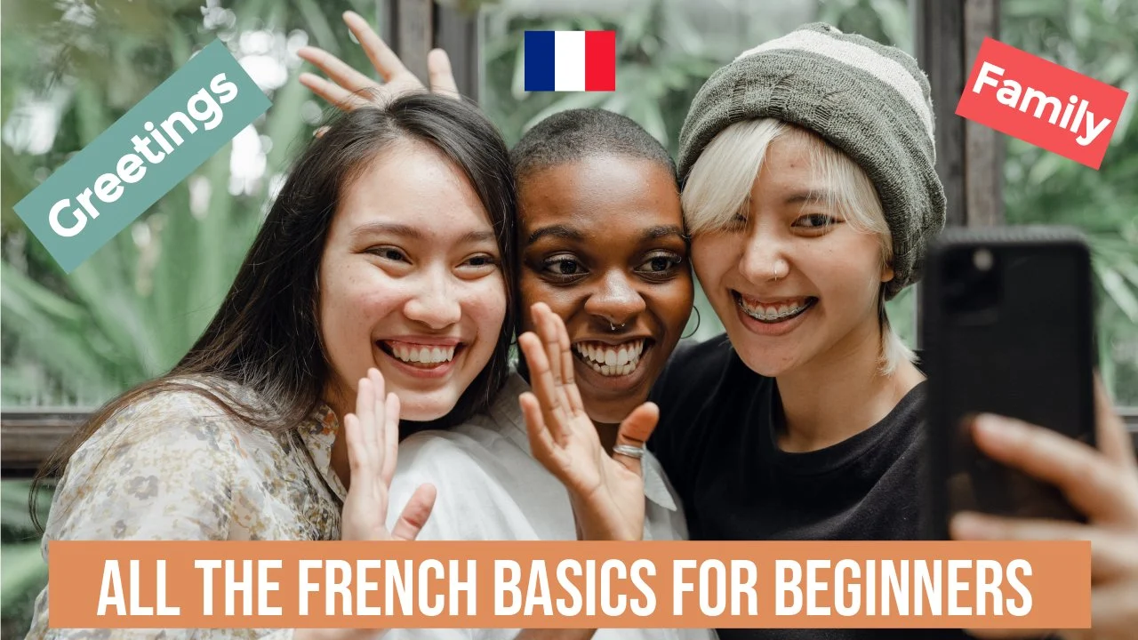 آموزش زبان فرانسوی برای مبتدیان (افراد، رنگ‌ها، سوالات)
