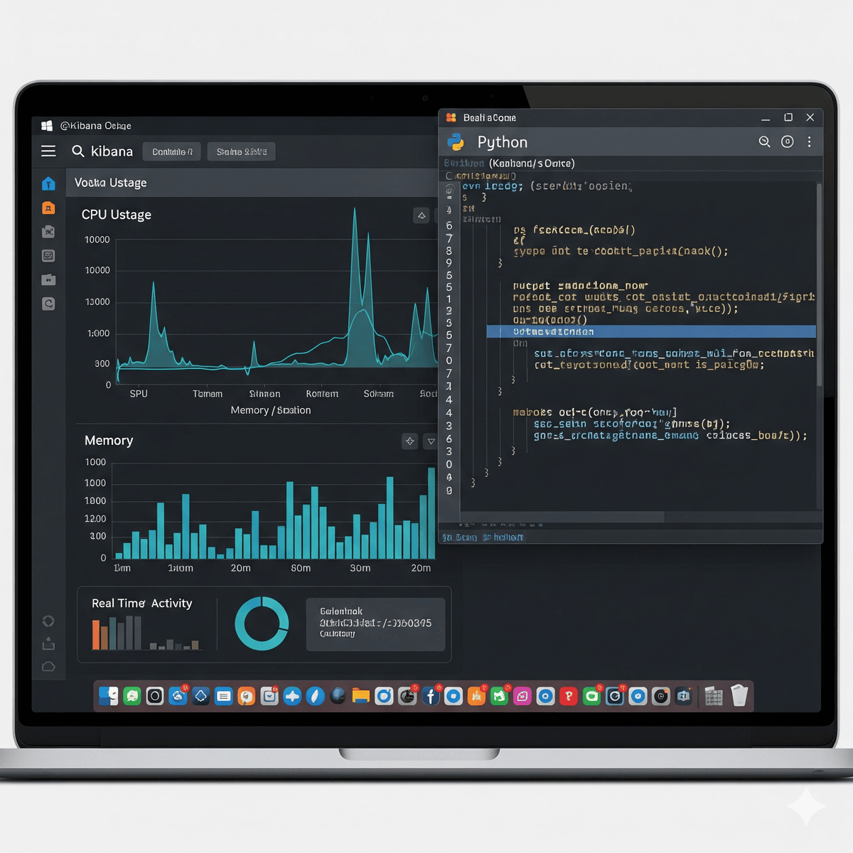 آموزش تسلط بر مانیتورینگ Kibana و یکپارچه‌سازی با پایتون