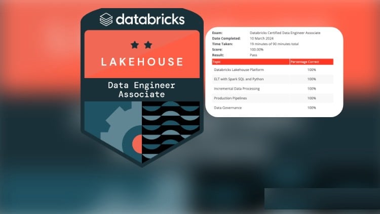 آزمون‌های آزمایشی: مهندس داده همکار Databricks
