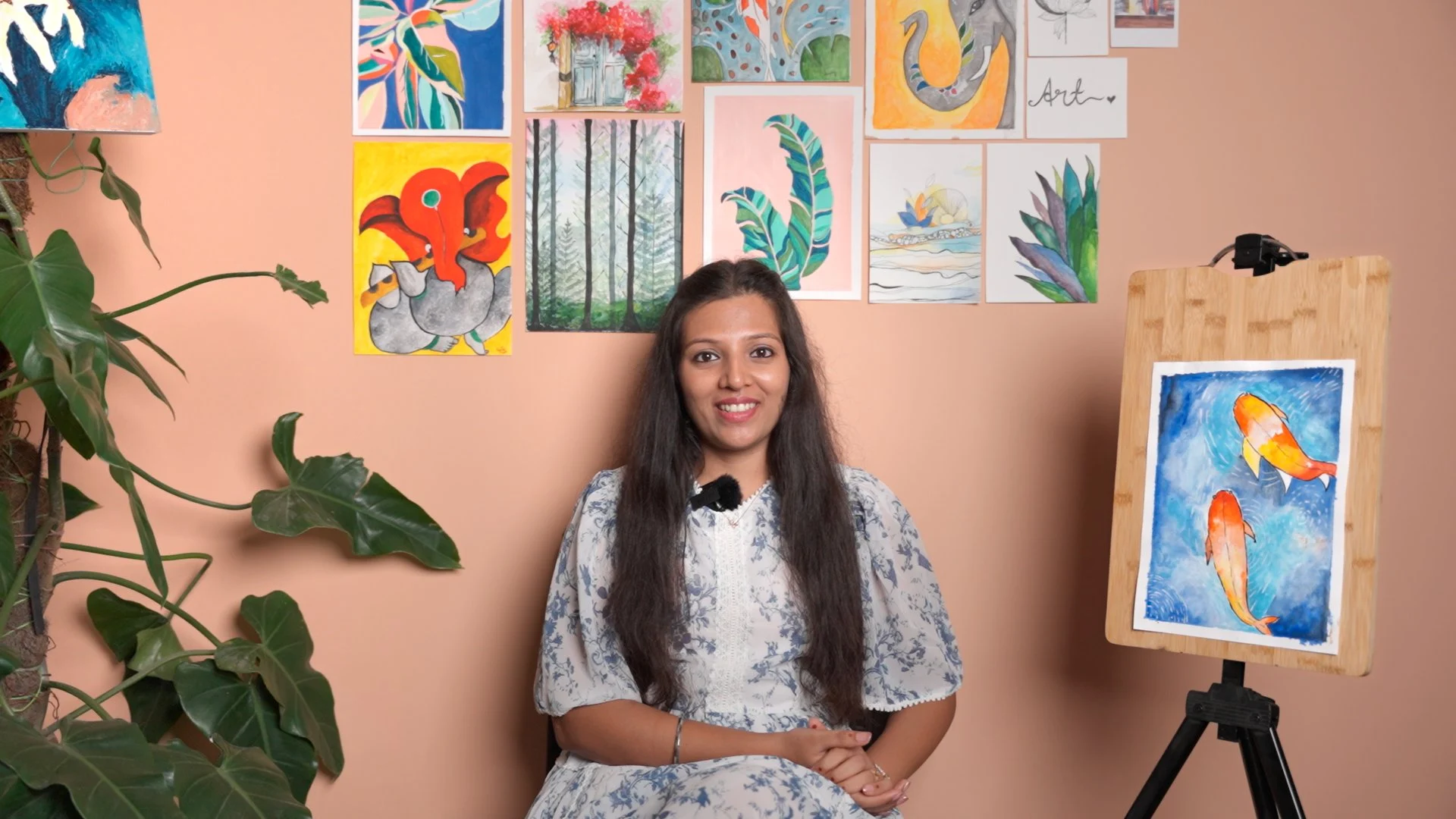 آموزش نقاشی ماهی کوی با آبرنگ: راهنمای کودکان و مبتدیان