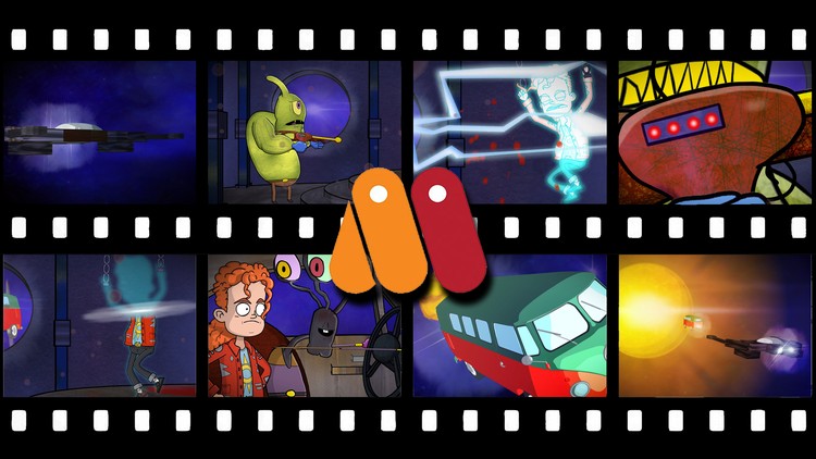 آموزش مونتاژ یک تولید انیمیشنی Moho
