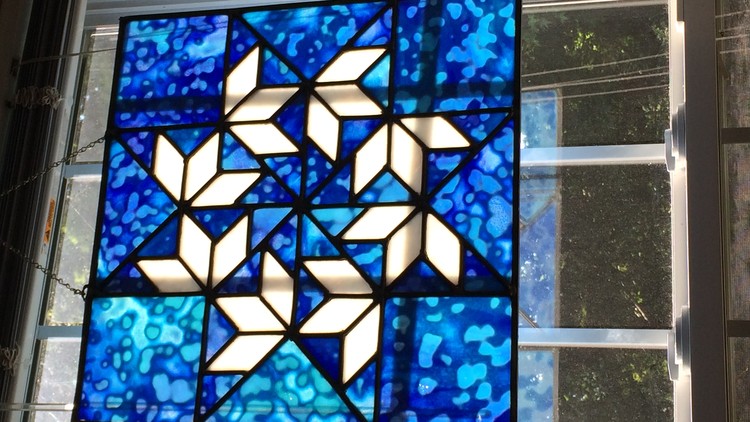 آموزش ساخت پنجره شیشه رنگی مقدماتی
