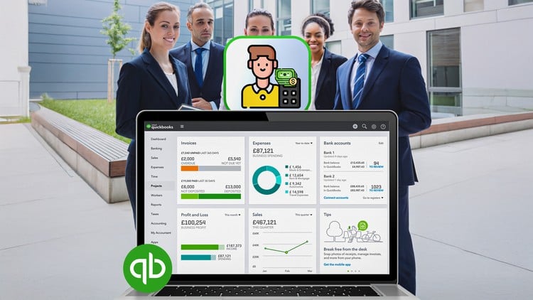 آموزش حسابدار آنلاین QuickBooks ویژه فریلنسرها و خوداشتغال‌ها


