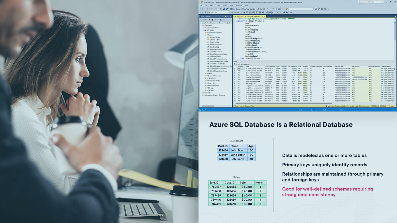 آموزش مبانی دیتابیس Azure
