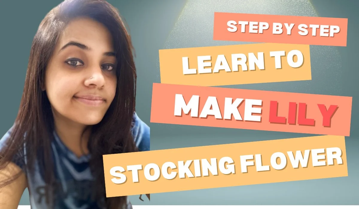 آموزش گل لیلی دست ساز با جوراب ساق بلند: یک راهنمای گام به گام