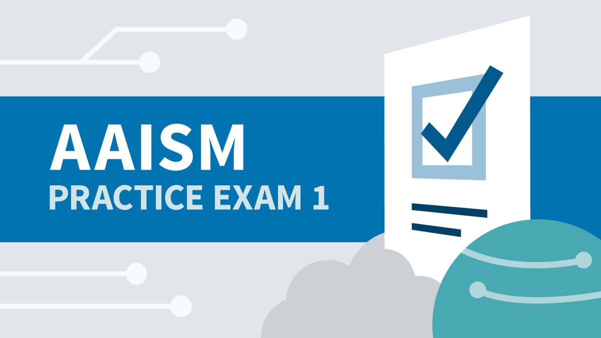 آزمون آزمایشی ۱ مدرک مدیریت پیشرفته امنیت هوش مصنوعی ISACA (AAISM)