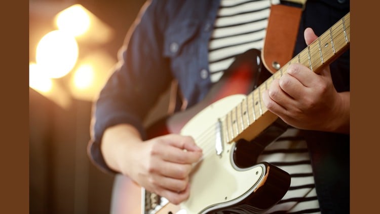 کلاس جامع آموزش گیتار الکتریک برای مبتدیان
