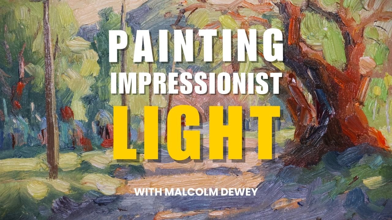 آموزش چگونه منظره امپرسیونیستی پر از نور نقاشی کنیم
