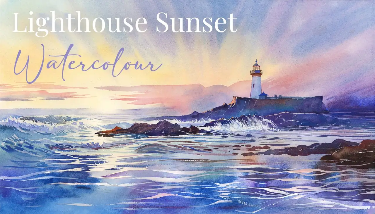 آموزش مناظر دریایی آبرنگ رسا: ثبت نور، حرکت و حس و حال
