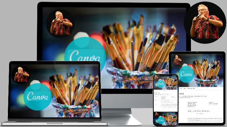 آموزش جامع CANVA: طراحی، همکاری و اشتراک گذاری با CANVA

