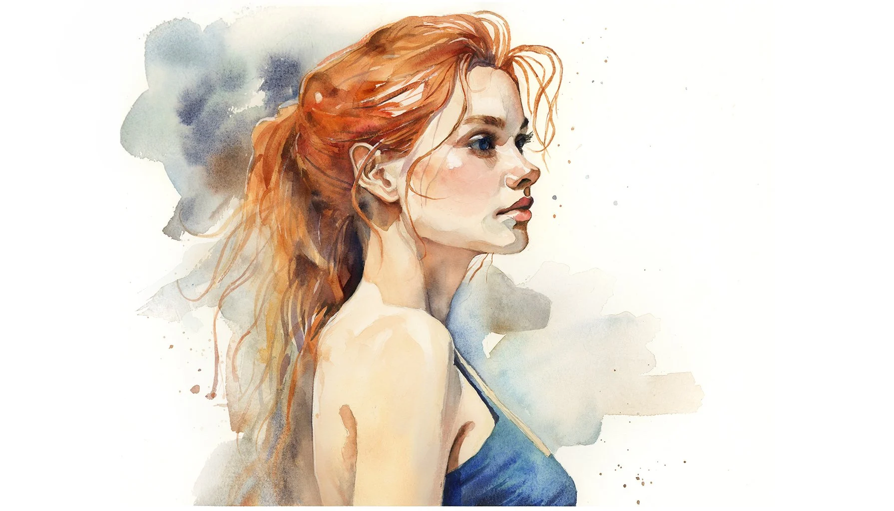 آموزش پرتره‌های آبرنگ: تکنیک‌های خلق نور، عمق و احساس
