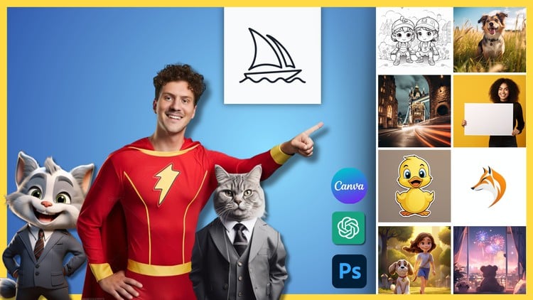 آموزش میدجرنی - راهنمای کامل ۲۰۲۵ (شامل ۲۵۰۰+ پرامپت)
