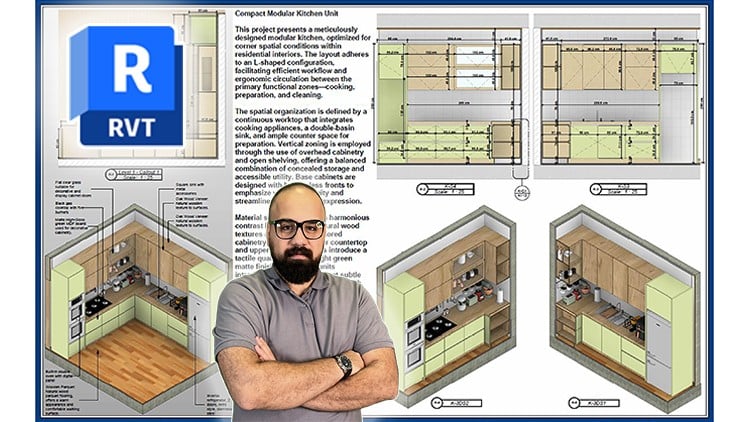 آموزش نقشه های شاپ و جزئیات - اتودسک رویت 2025 - برای مدل سازان BIM