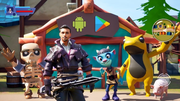 آموزش ساخت بازی موبایلی RPG با آنریل انجین 5 برای پلی استور

