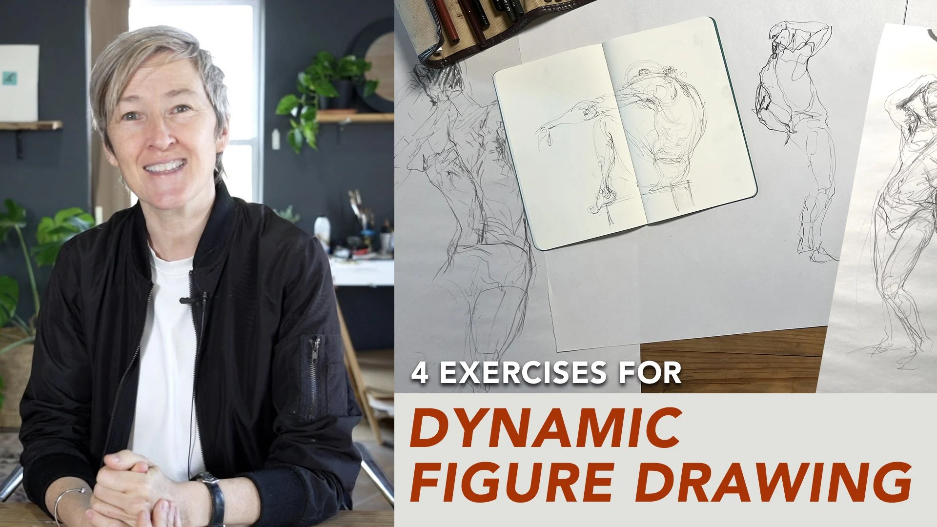 تمریناتی برای طراحی فیگور دینامیک
