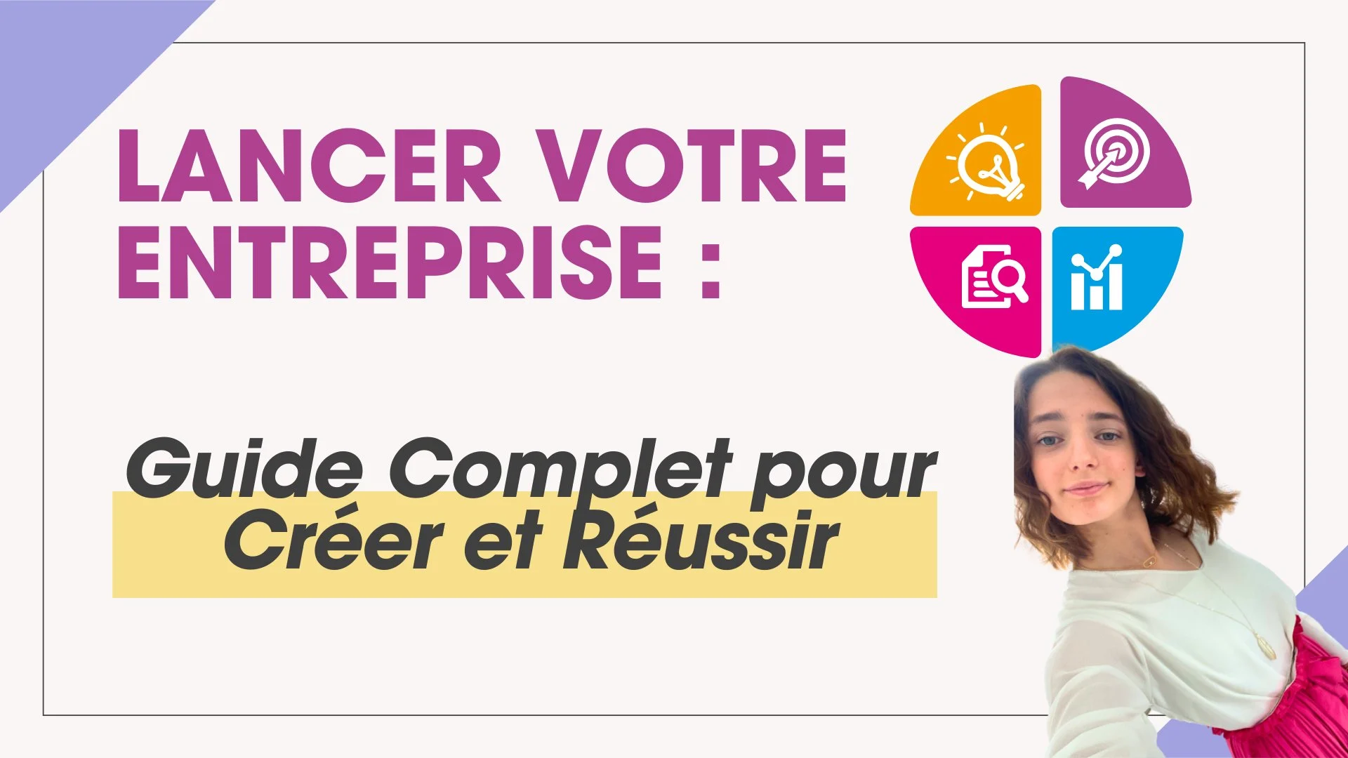 آموزش کارآفرین Lancer Votre - راهنمای تکمیل Pour Créer et Réussir!