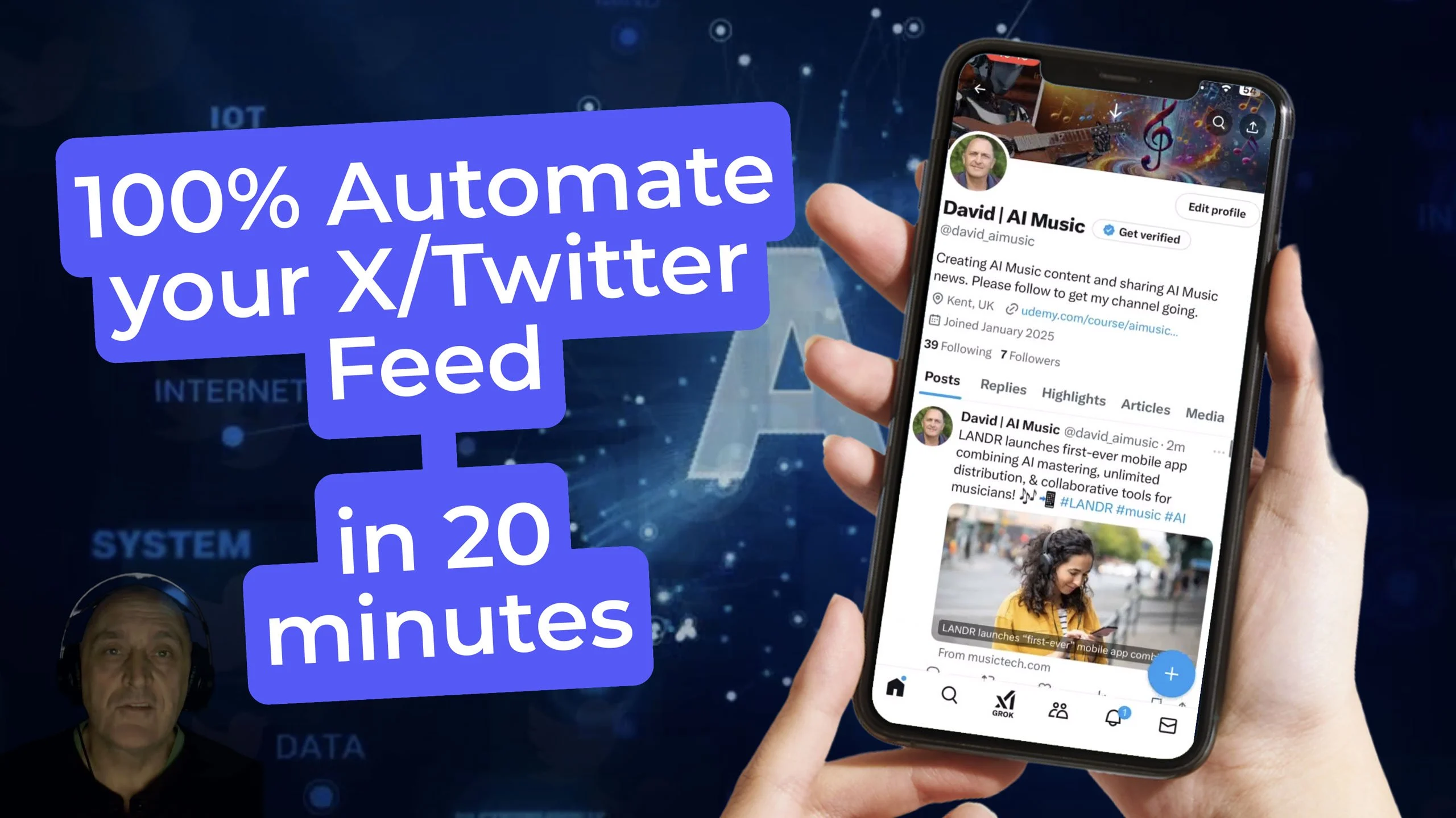 آموزش 100 ٪ فید X/Twitter خود را خودکار کنید (در 20 دقیقه)