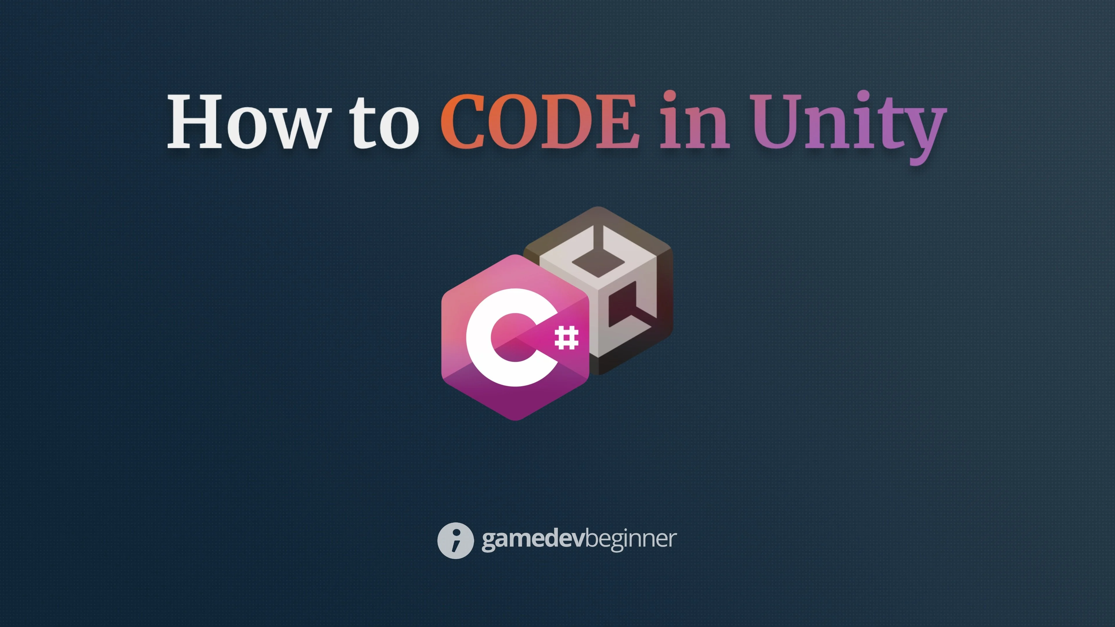 آموزش نحوه کدگذاری در یونیتی