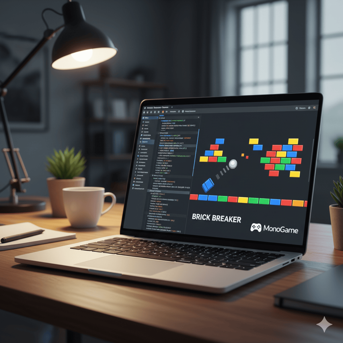 آموزش ساخت بازی Brick Breaker با MonoGame