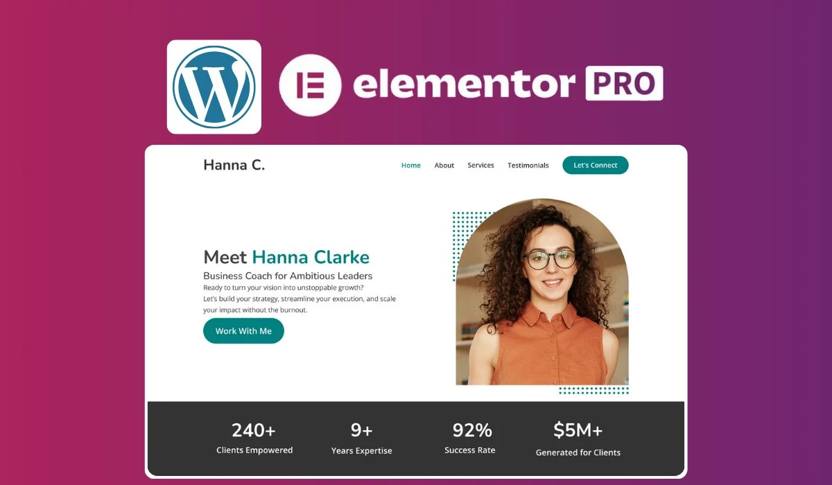 آموزش طراحی پورتفولیو حرفه‌ای: از قالب فیگما تا وب‌سایت وردپرس با المنتور پرو

