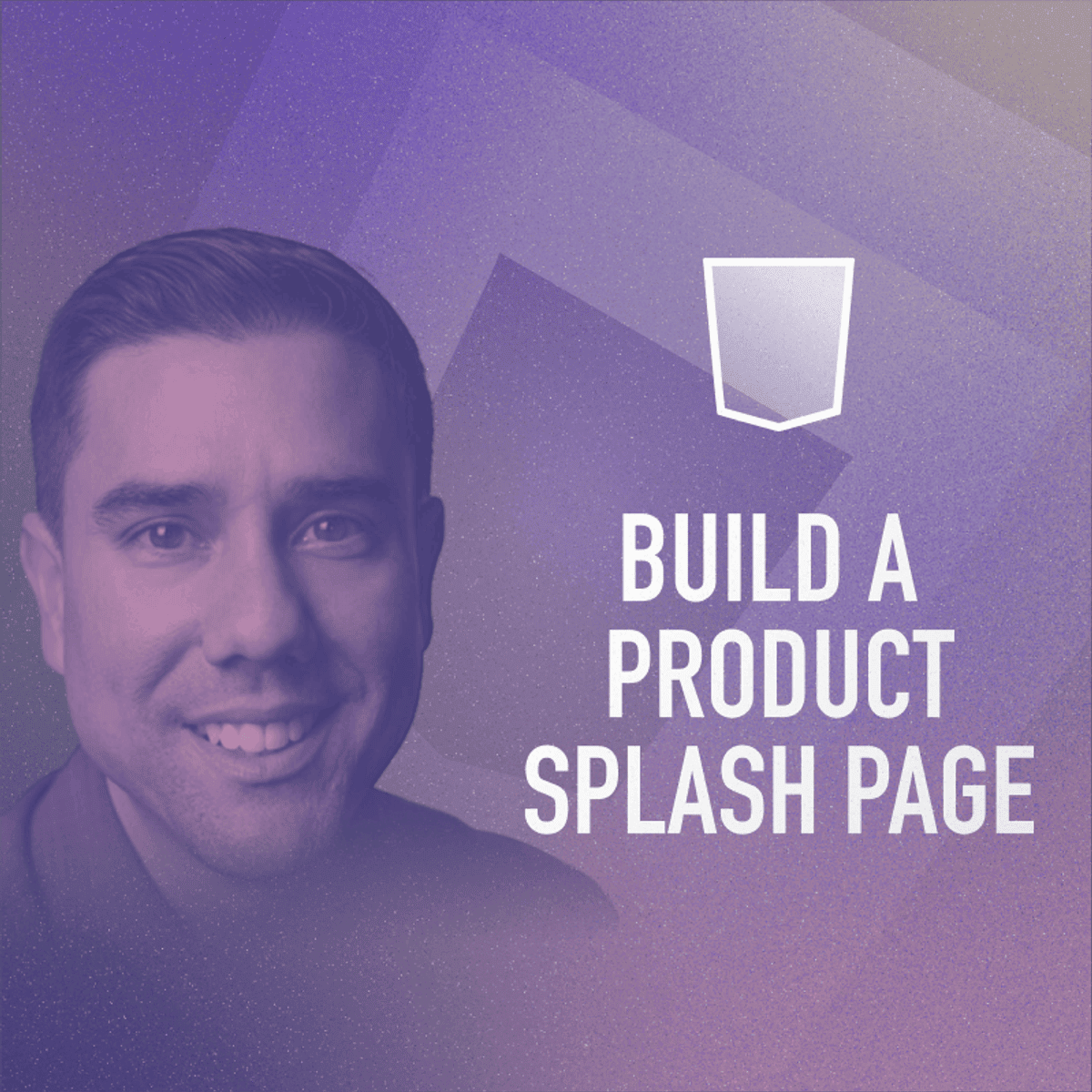 آموزش ساخت صفحه فرود محصول (Splash Page) با HTML و CSS