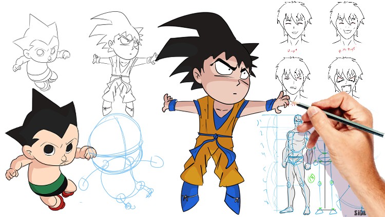 آموزش گام به گام طراحی انیمه و مانگا: راهنمای جامع و تخصصی
