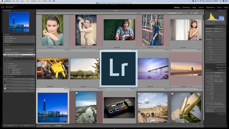 آموزش دوره نهایی Lightroom Classic CC به تدریس یک حرفه ای
